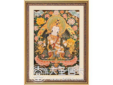 尖措大師彩唐金剛薩埵100-70cm