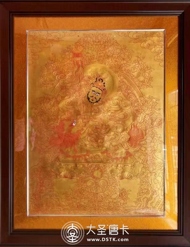 熱貢金唐財寶天王60-40cm