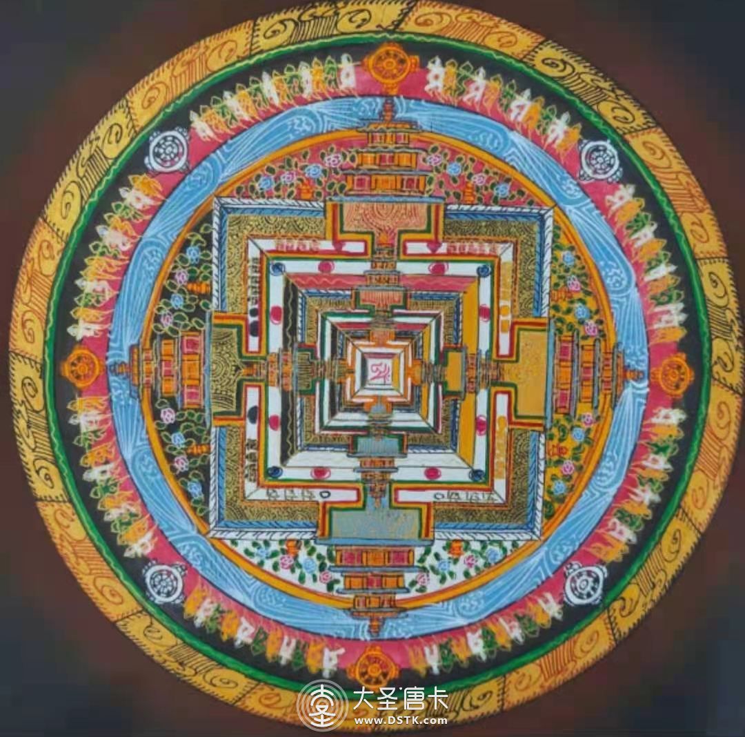 尼泊爾八寶壇城27-27cm