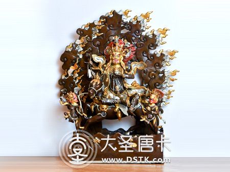 吉祥天母紫銅68cm