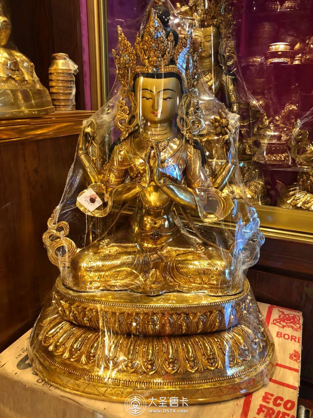 尼泊爾精品四臂觀音74公分