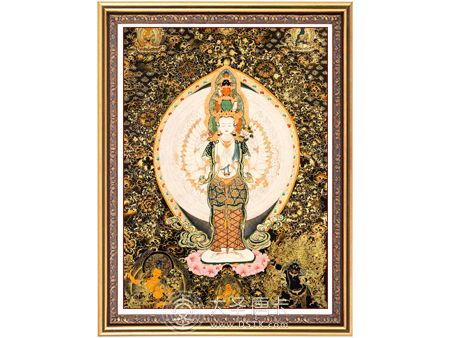 彩唐千手觀音105*70cm