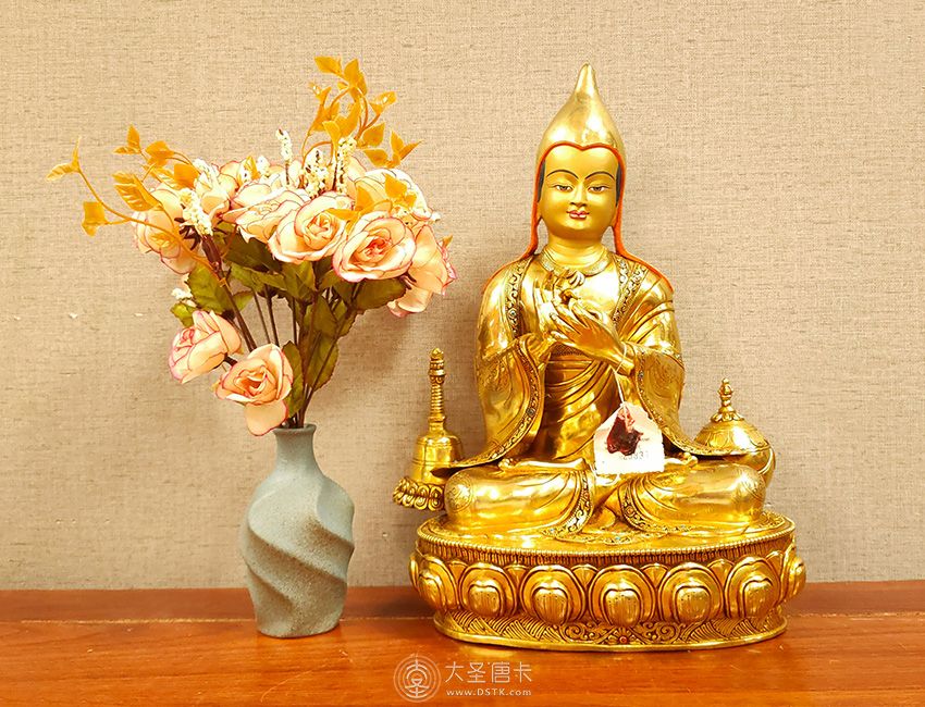 尼泊爾suni佛像阿底峽28公分