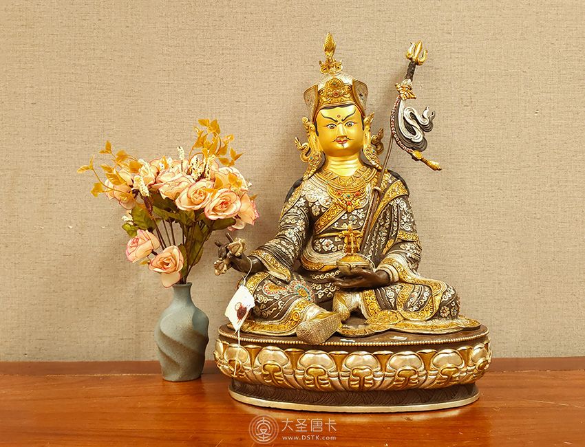 蓮花生大師紫銅55cm