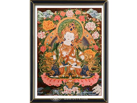 熱貢精品彩唐金剛薩埵100-72cm