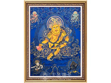 藍唐五部財神90-65cm