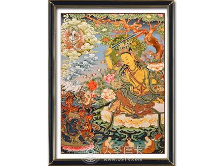 熱貢彩唐文殊菩薩90-50cm