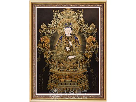 黑金大勢至菩薩100-70cm