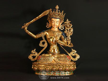 尼泊爾johnny佛像文殊菩薩65公分