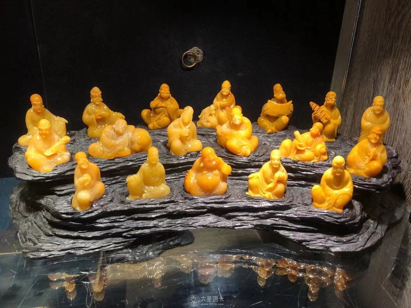 老撾十八羅漢田黃石