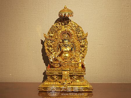 尼泊爾johnny黃財神23公分底座55公分