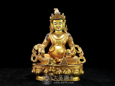 尼泊爾liang精品黃財神48公分