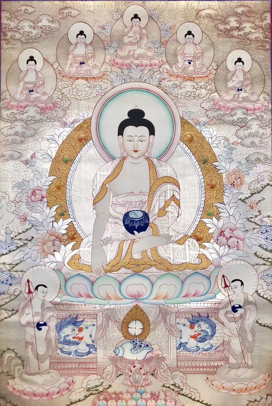 釋迦摩尼【銀箔】