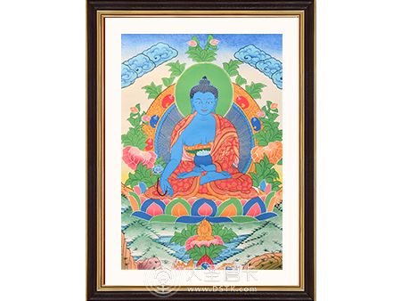 藥師佛彩唐50*37