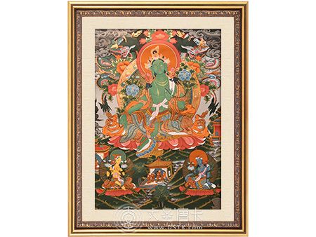 綠度母彩唐70*50