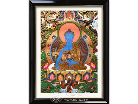 藥師佛黑金60*45