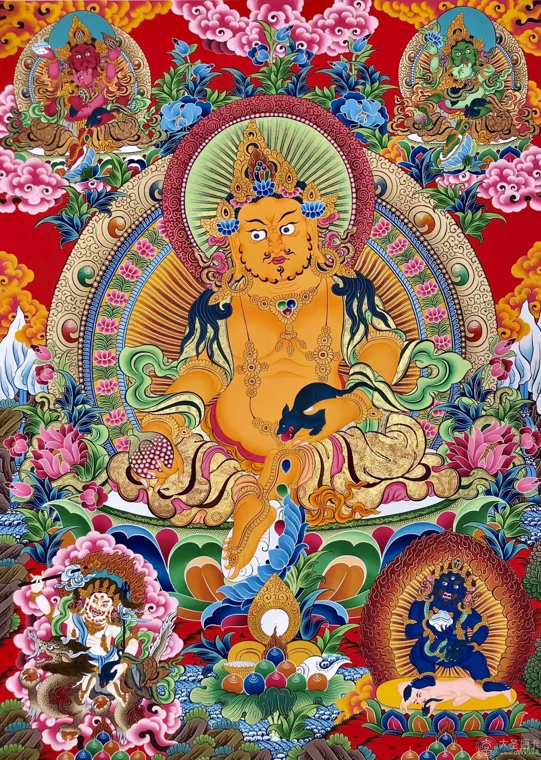 黃財神24K金拉絲80/60