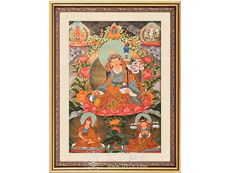 蓮花生大師彩唐70*50