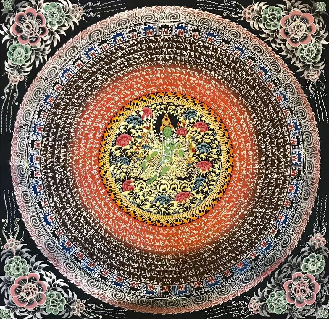 綠度母咒輪50/50