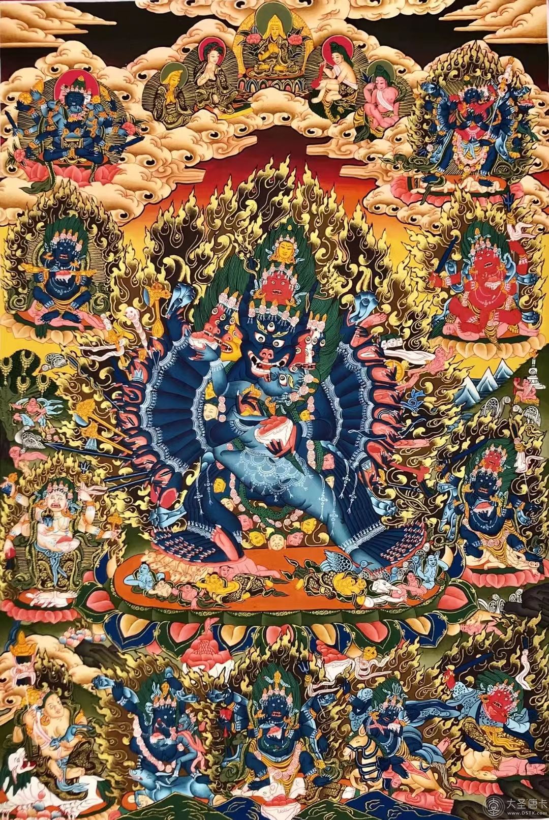 大威德金剛75*50