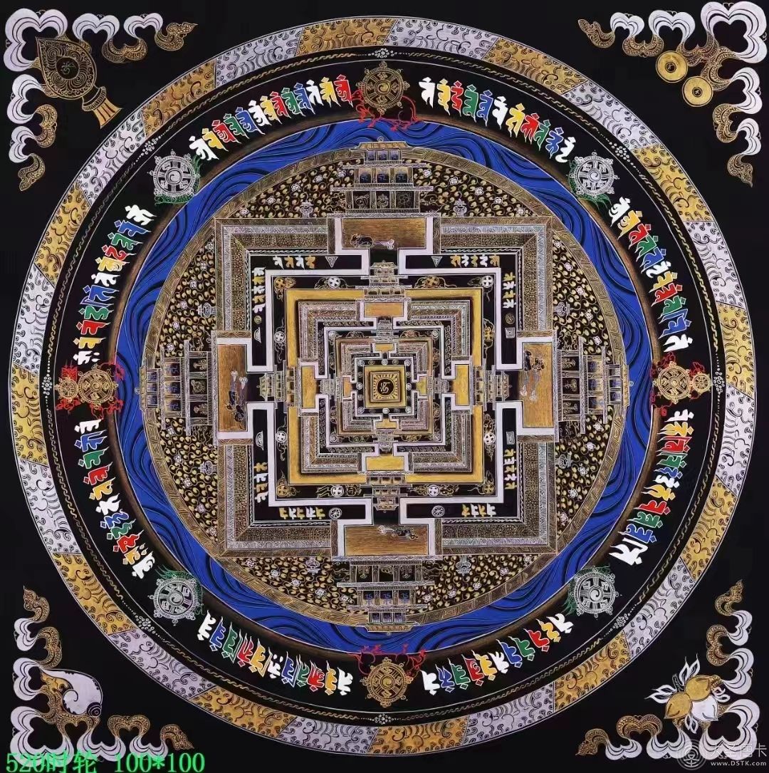 壇城時輪金剛100*100