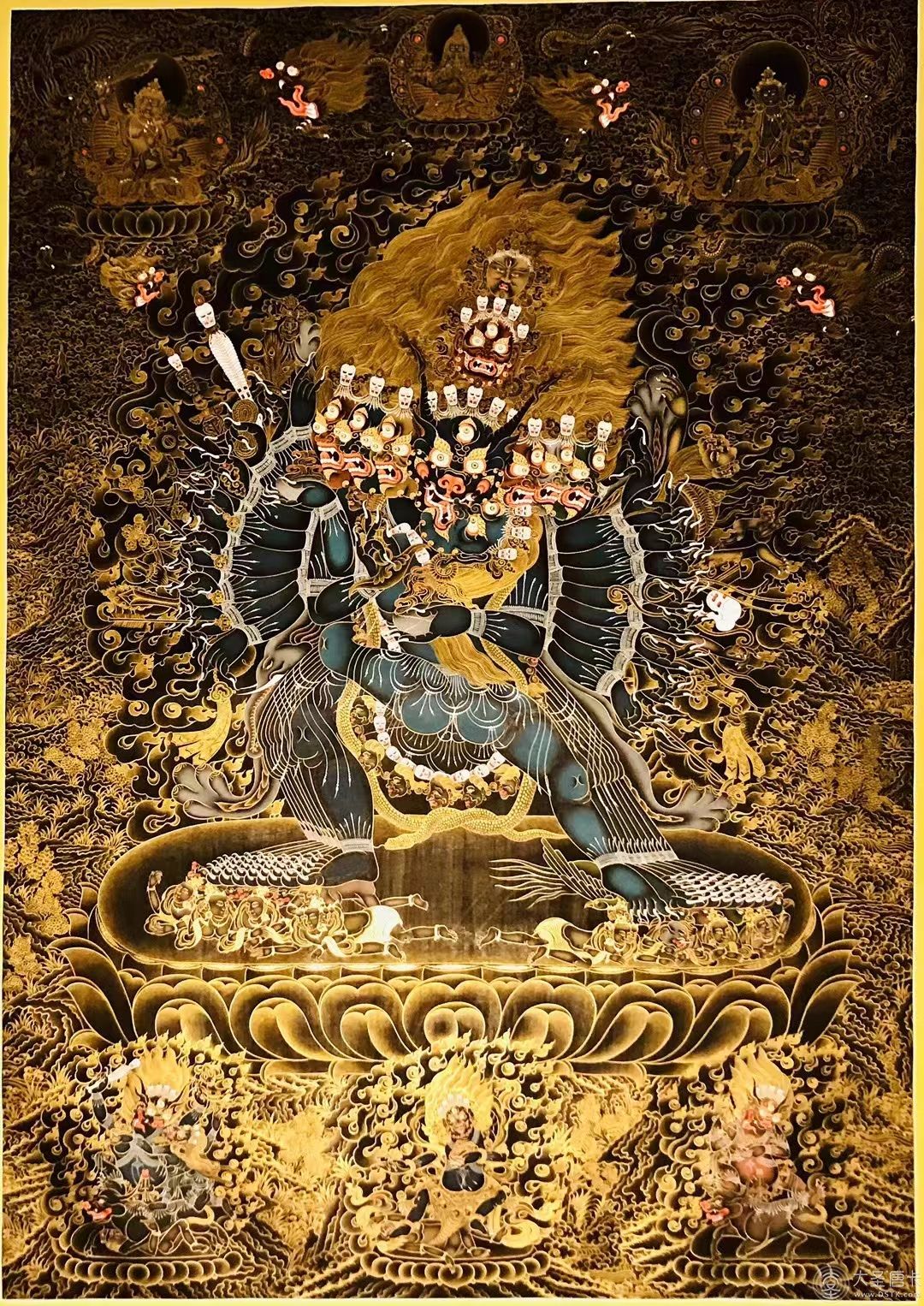 大威德金剛100*80