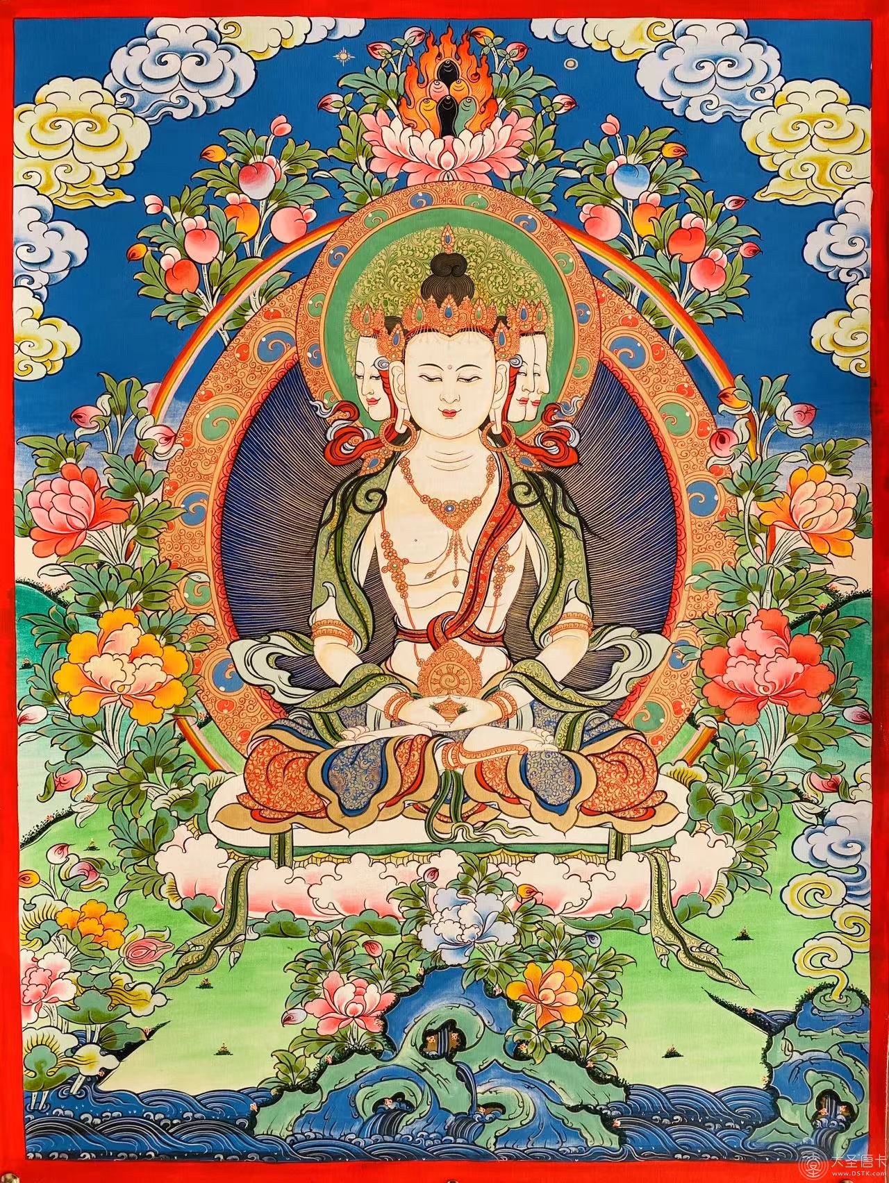 彩唐大日如來70/48