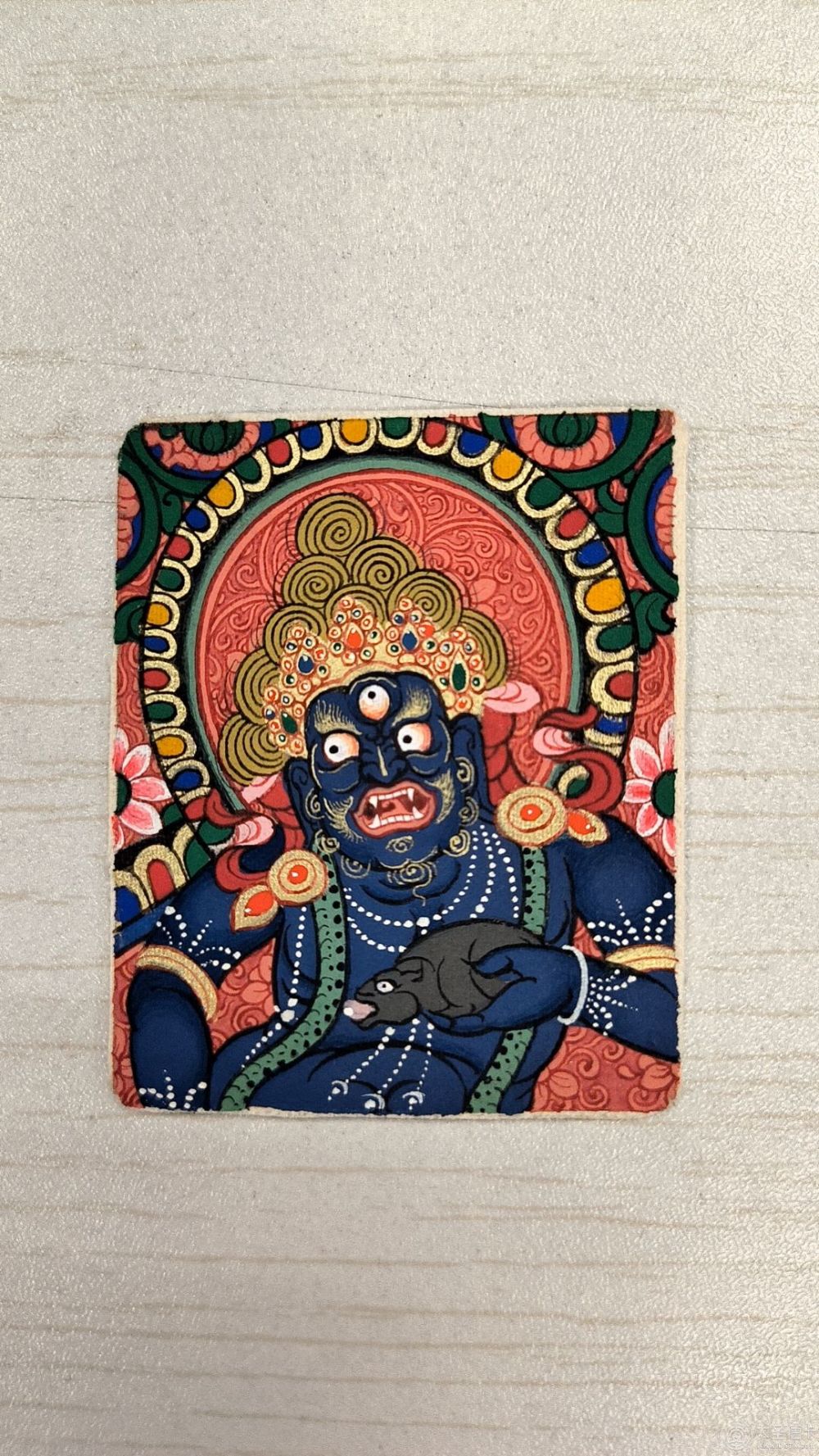 黑財神半身嘎烏