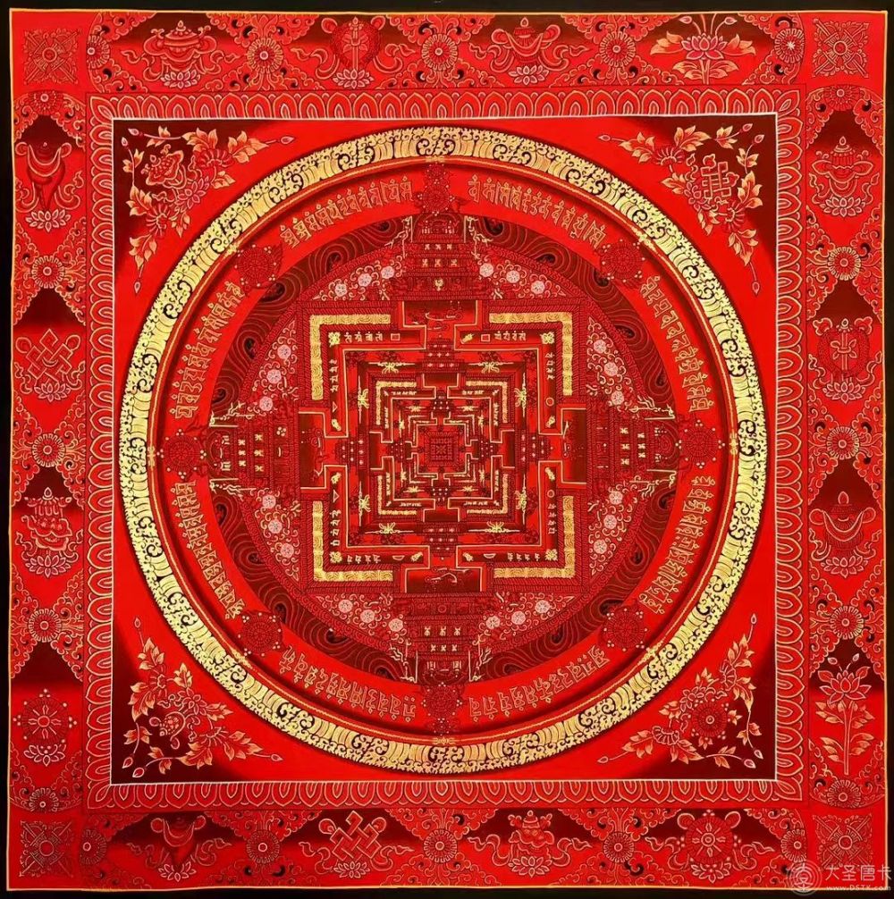 紅唐時輪金剛壇城