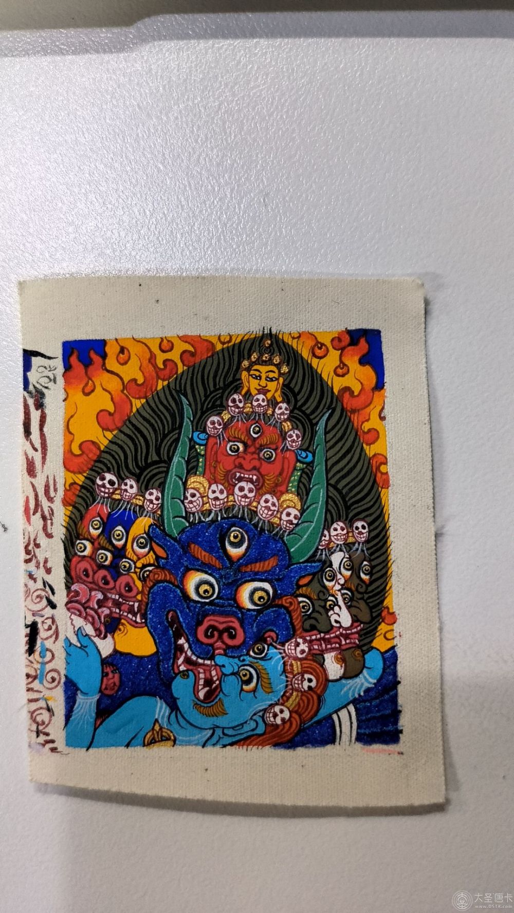 大威德金剛-佛首