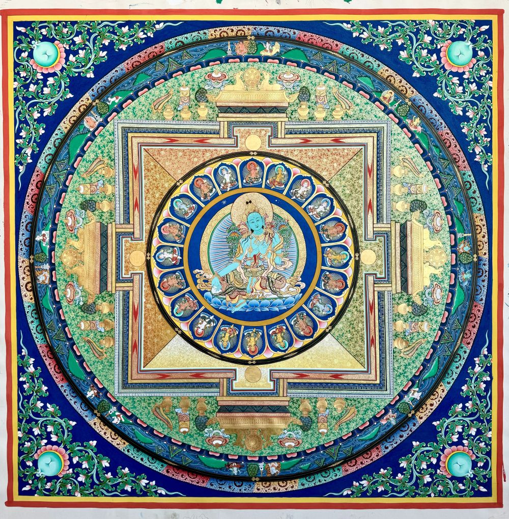 二十一度母壇城