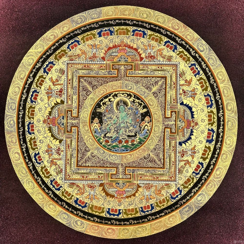 綠度母壇城50*50